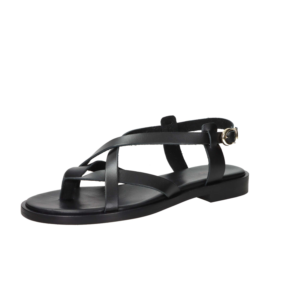 Frau Donna Sandalo basso 86M2 Nero
