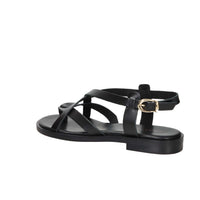 Frau Donna Sandalo basso 86M2 Nero