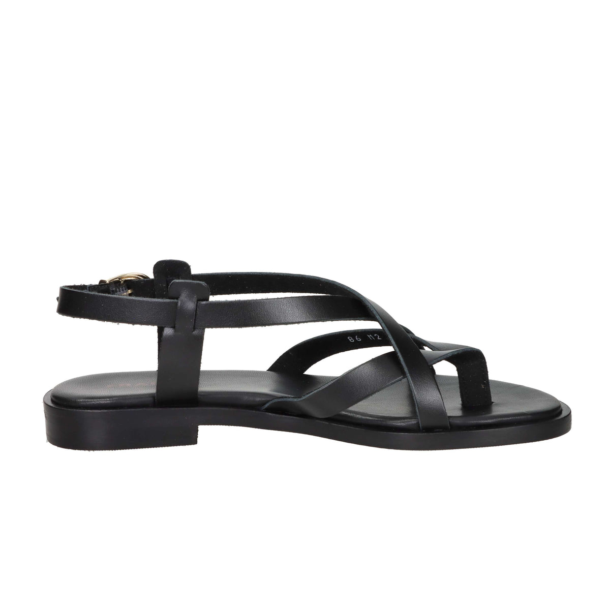 Frau Donna Sandalo basso 86M2 Nero