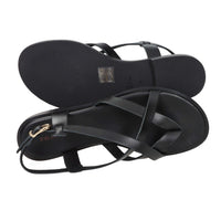 Frau Donna Sandalo basso 86M2 Nero