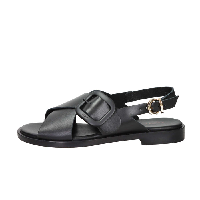 Frau Donna Sandalo basso 85M6 Nero