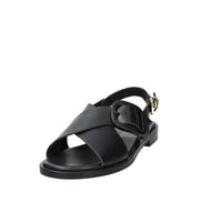 Frau Donna Sandalo basso 85M6 Nero
