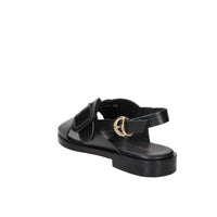 Frau Donna Sandalo basso 85M6 Nero