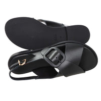 Frau Donna Sandalo basso 85M6 Nero