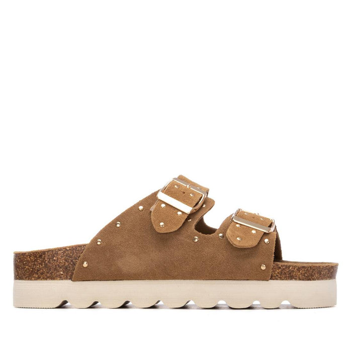 Refresh Femme Mules basses 175009 Camel