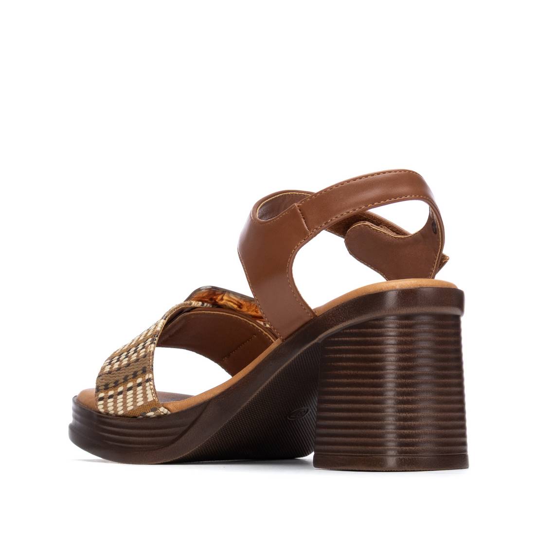 Refresh Damen Sandale mit Absatz 175027 Lederfarben