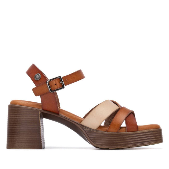 Refresh Femme Sandale à talon 175096 Cuir