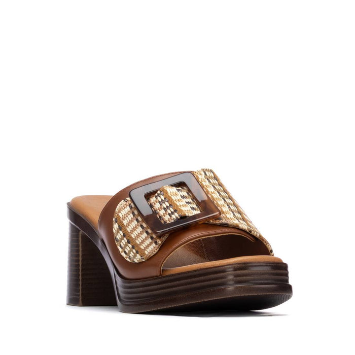 Refresh Femme Mules à talon 175028 Cuir