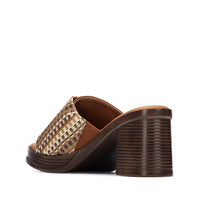 Refresh Donna Ciabatta con tacco 175028 Cuoio