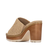 Refresh Femme Claquette à talon 175282 Beige
