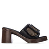 Refresh Donna Ciabatta con tacco 175028 Nero