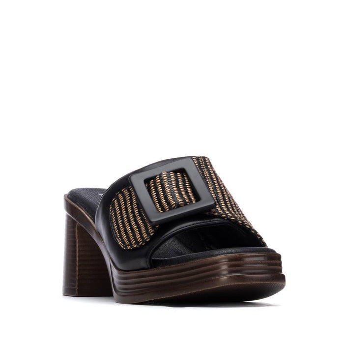 Refresh Femme Mules à talon 175028 Noir
