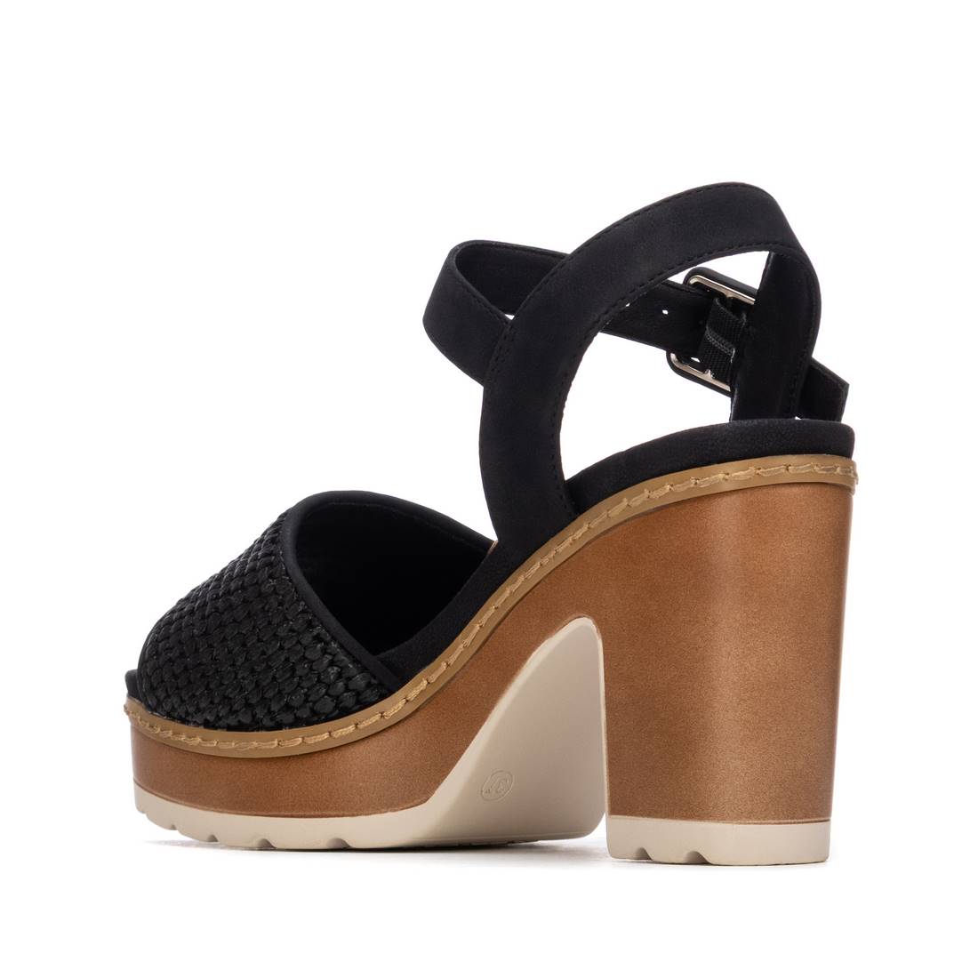 Refresh Donna Sandalia con tacón 175281 Negro