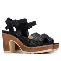 Refresh Donna Sandalia con tacón 175281 Negro