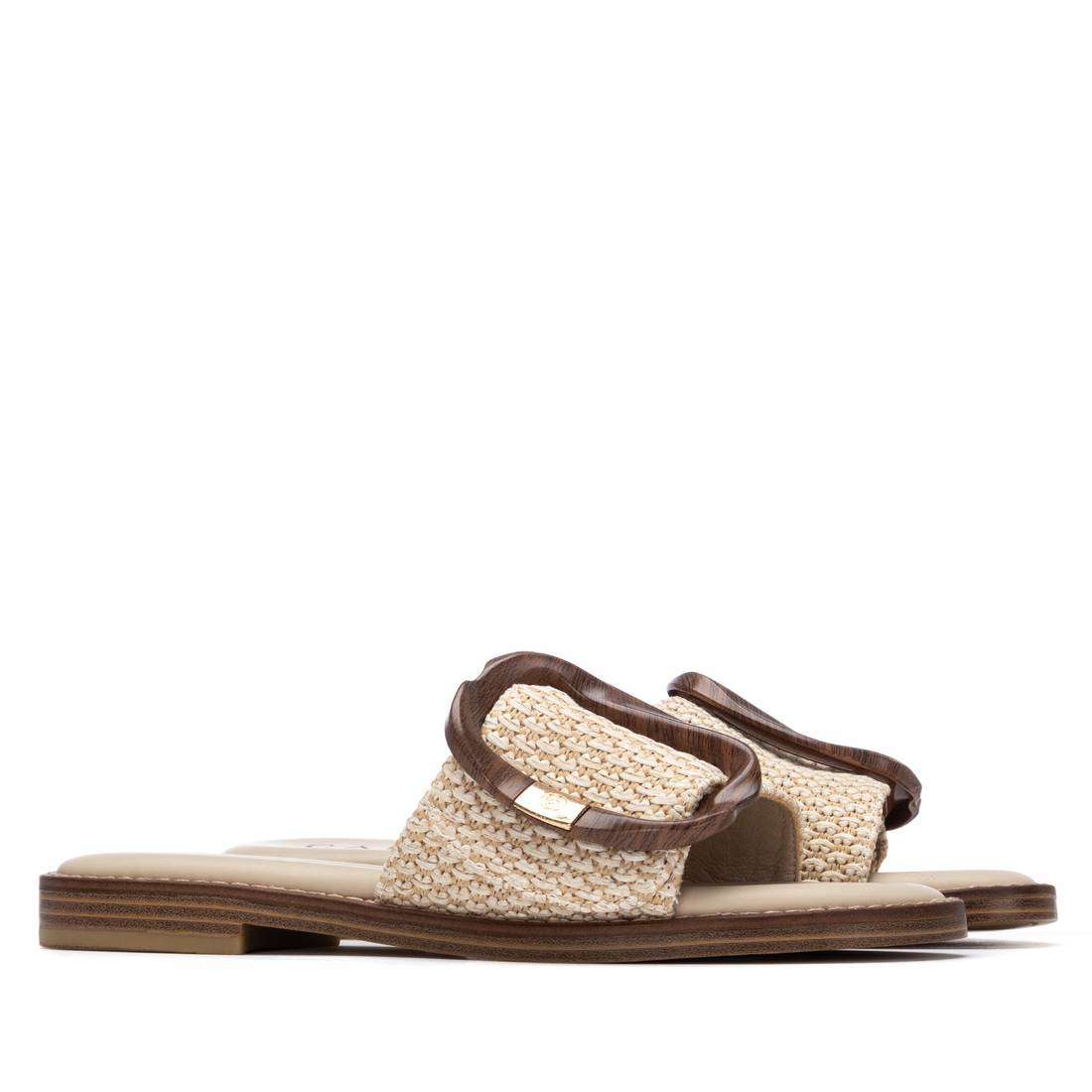 Carmela Donna Ciabatta bassa 163161 Beige