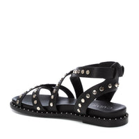 Carmela Donna Sandalo basso 162393 Nero