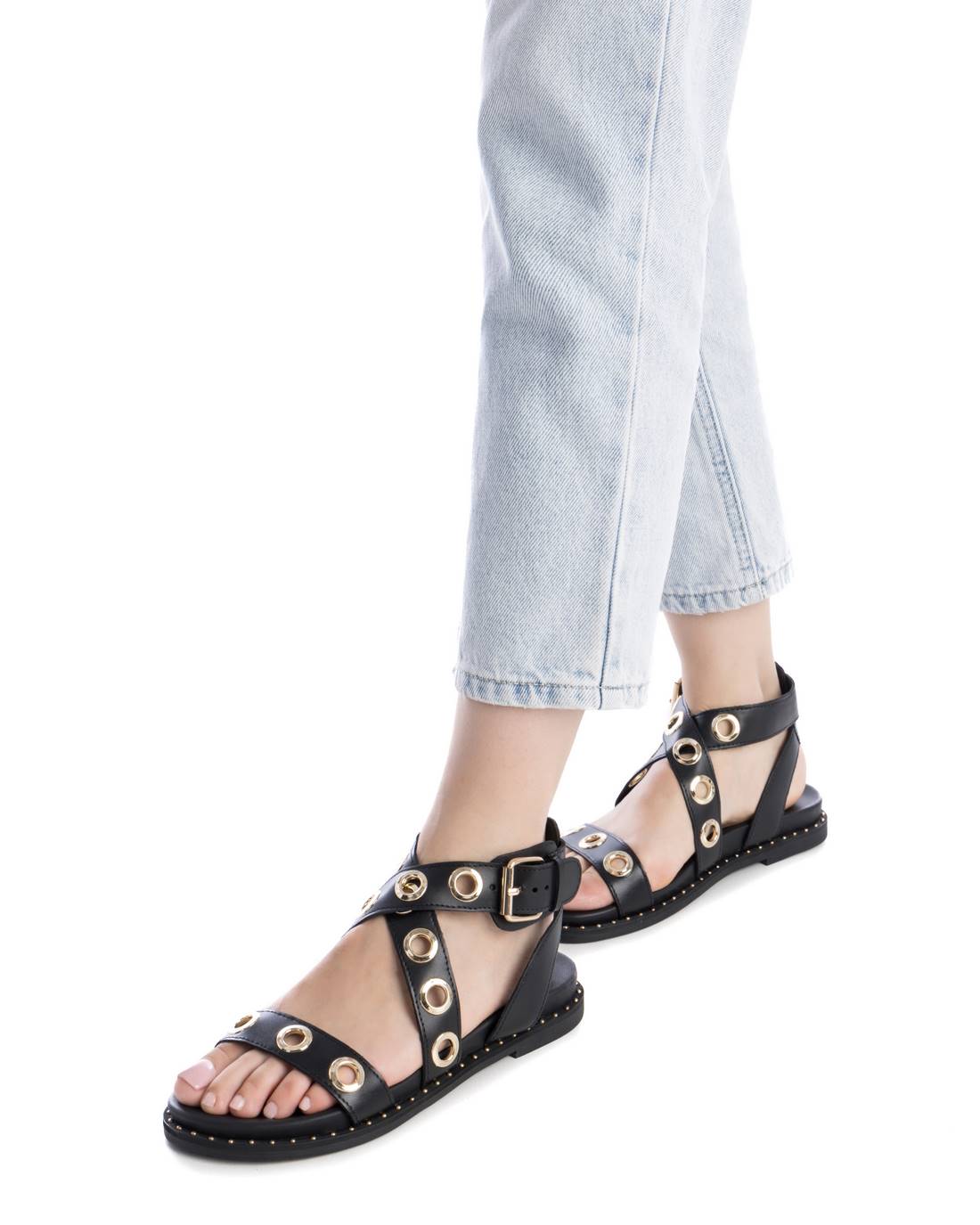 Carmela Femme Sandale basse 162389 Noir