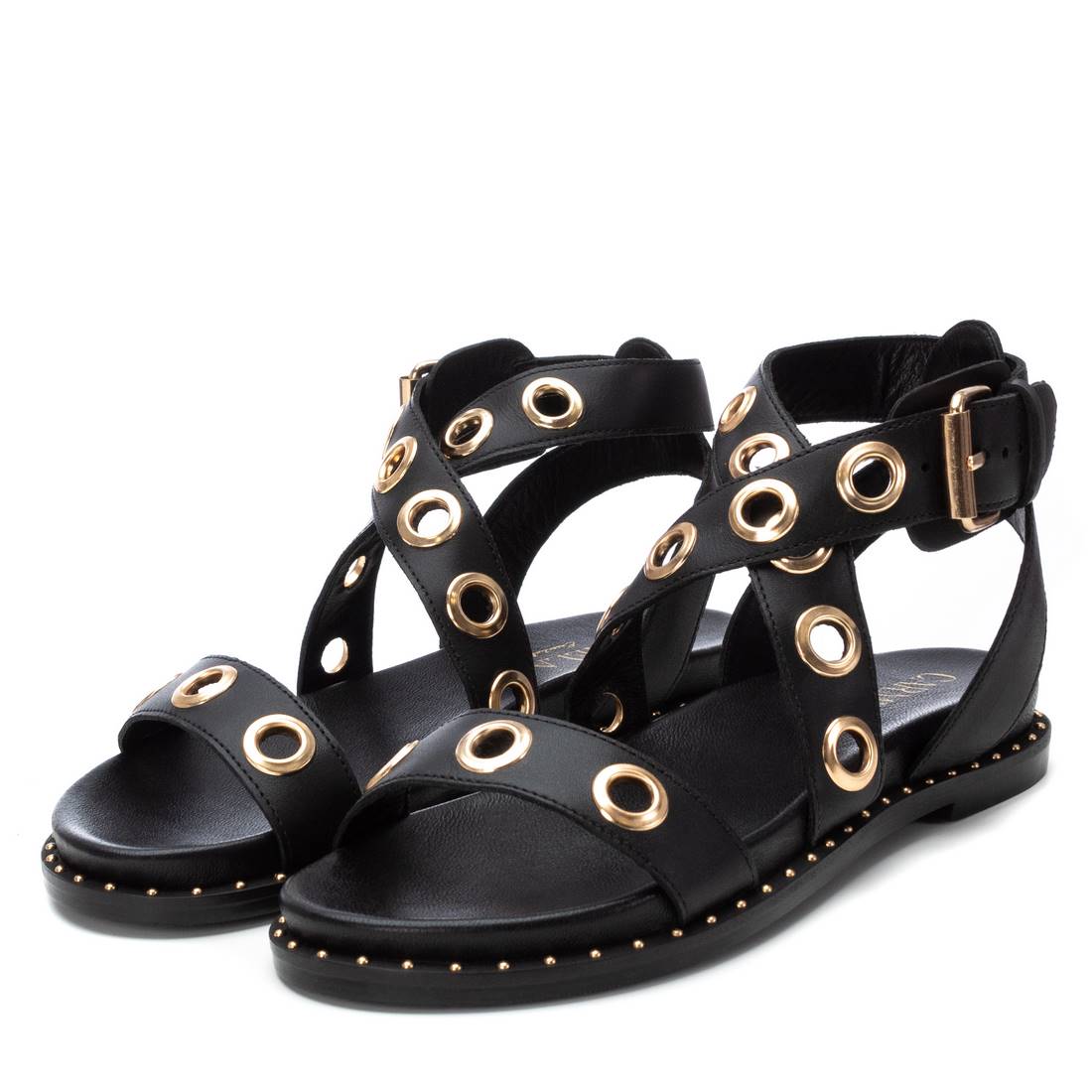 Carmela Femme Sandale basse 162389 Noir