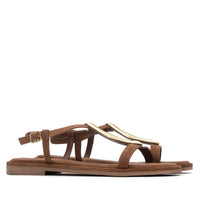 Carmela Donna Sandalo basso 163290 Marrone