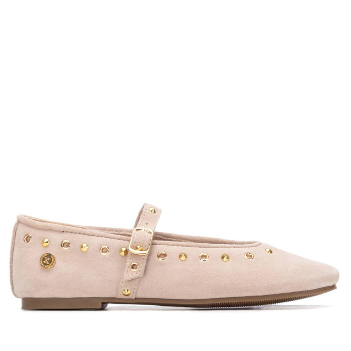 Xti Bambine e ragazze Ballerine 153081 Cipria