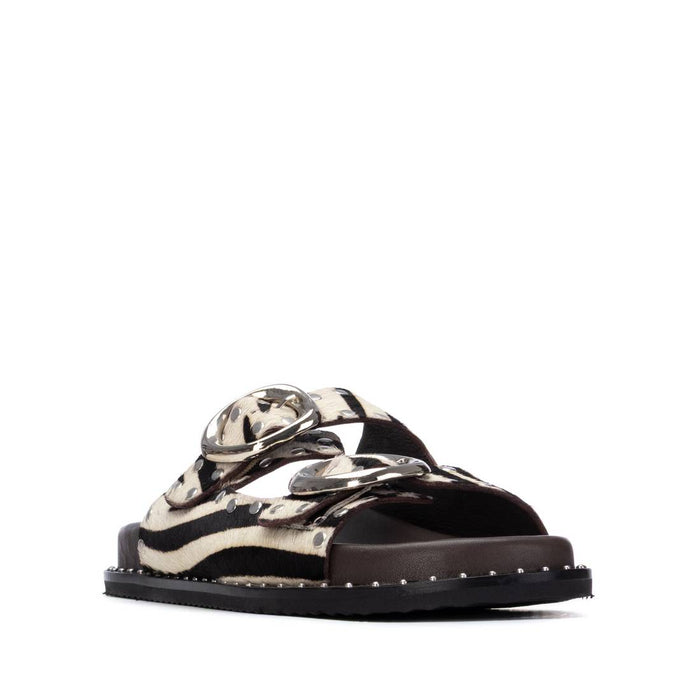 Carmela Donna Ciabatta bassa 163056 Bianco/Nero
