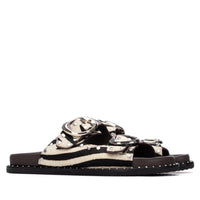 Carmela Donna Ciabatta bassa 163056 Bianco/Nero