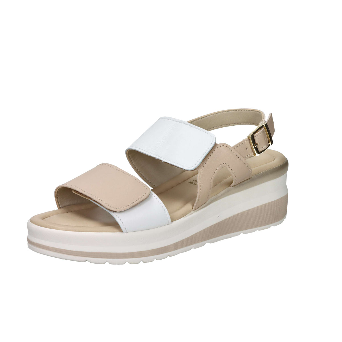 Valleverde Donna Sandalo con zeppa VGI301M Beige