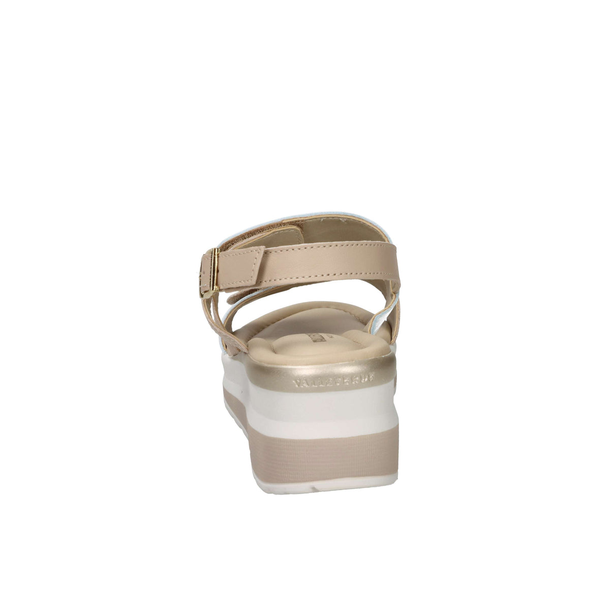 Valleverde Donna Sandalo con zeppa VGI301M Beige