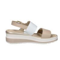 Valleverde Donna Sandalo con zeppa VGI301M Beige
