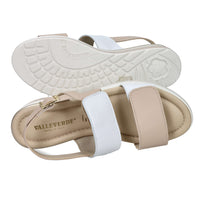 Valleverde Donna Sandalo con zeppa VGI301M Beige