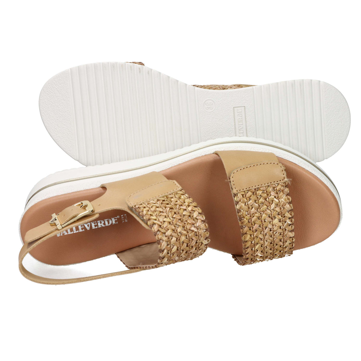 Valleverde Women Wedge Sandal VG2105 Camel