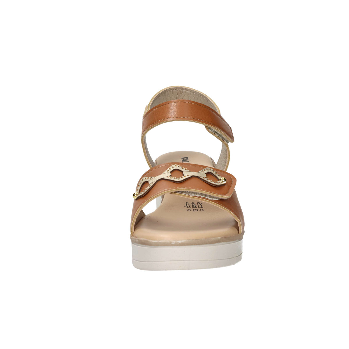 Valleverde Women Wedge Sandal 55590 Leather