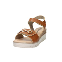 Valleverde Women Wedge Sandal 55590 Leather