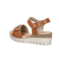 Valleverde Women Wedge Sandal 55590 Leather