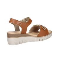 Valleverde Women Wedge Sandal 55590 Leather