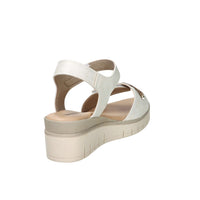 Valleverde Women Wedge Sandal 55590 Ivory