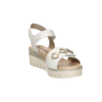 Valleverde Women Wedge Sandal 55590 Ivory