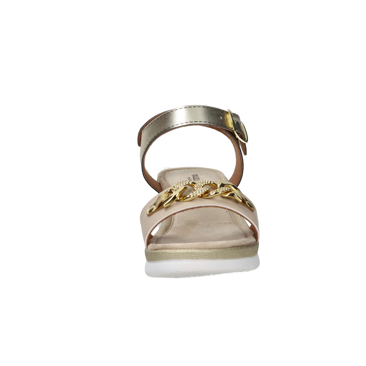 Valleverde Donna Sandalo con zeppa 52103 Beige