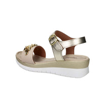 Valleverde Donna Sandalo con zeppa 52103 Beige