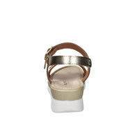 Valleverde Donna Sandalo con zeppa 52103 Beige