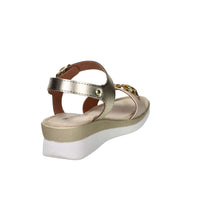 Valleverde Donna Sandalo con zeppa 52103 Beige