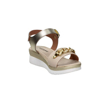 Valleverde Donna Sandalo con zeppa 52103 Beige