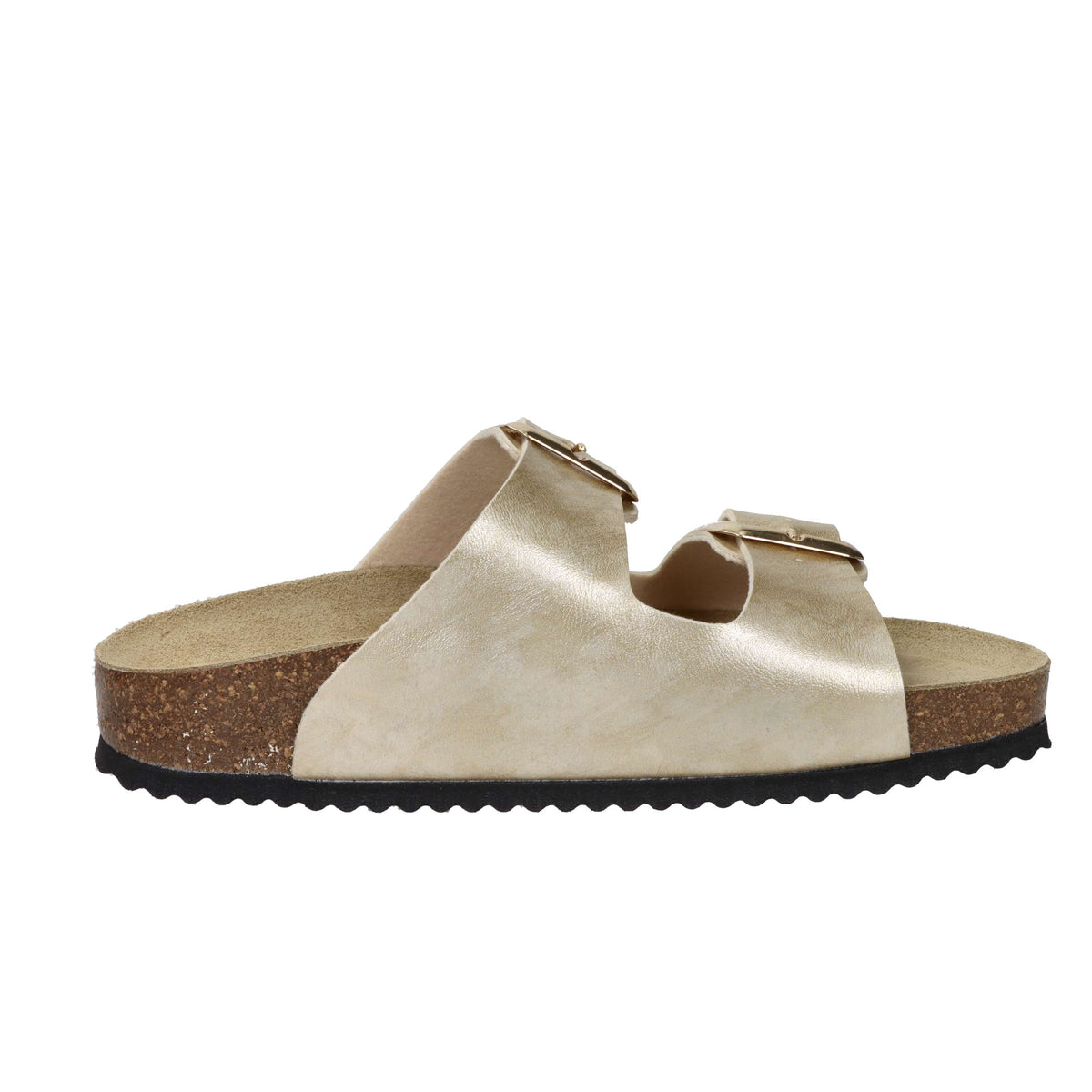 Valleverde Donna Ciabatta bassa VG1571QN Platino