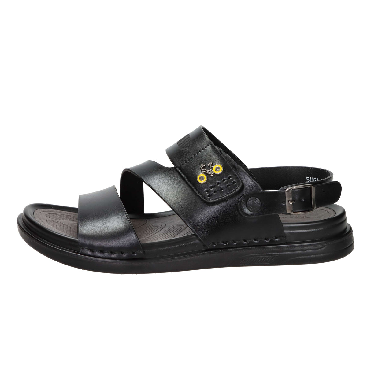 Valleverde Men's Low Sandal 54821 Black