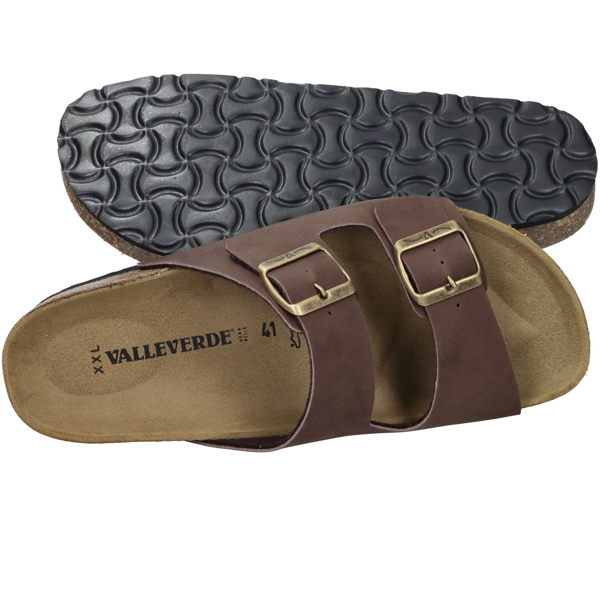 Valleverde Men's Slippers VG9900 Brown