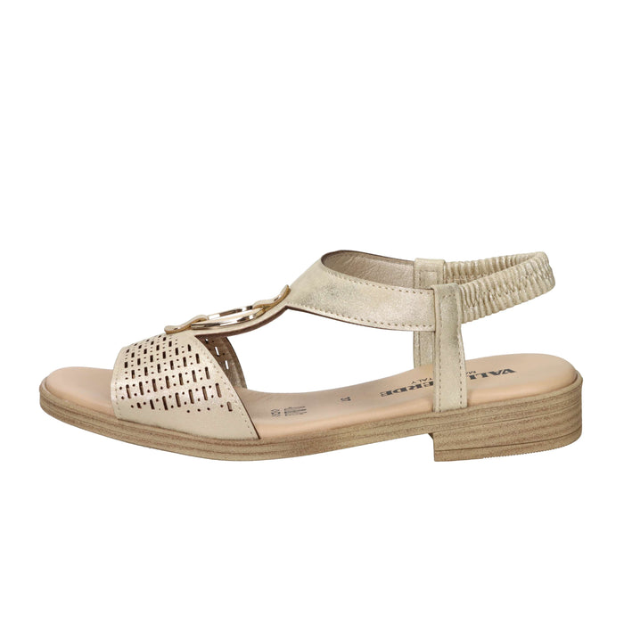 Valleverde Femme Sandale basse 55408 Platine