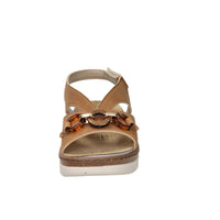 Valleverde Mujer Sandalia con cuña 55622 Cuero