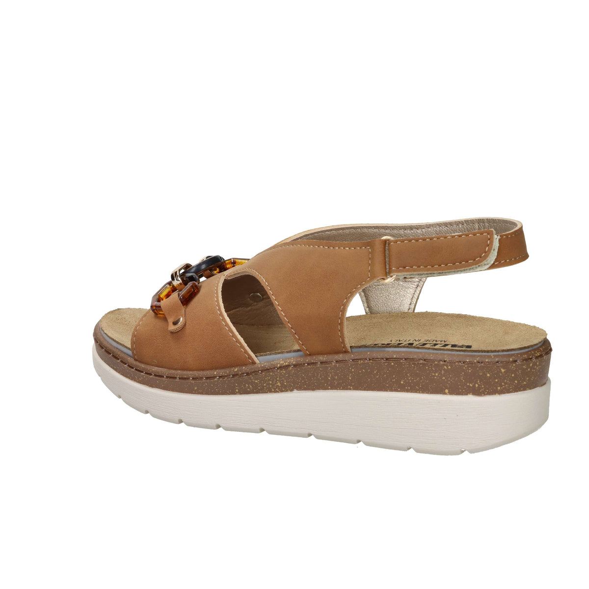 Valleverde Mujer Sandalia con cuña 55622 Cuero