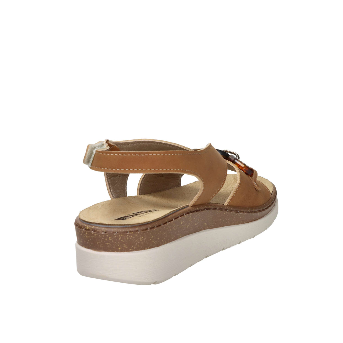 Valleverde Mujer Sandalia con cuña 55622 Cuero