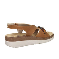 Valleverde Mujer Sandalia con cuña 55622 Cuero